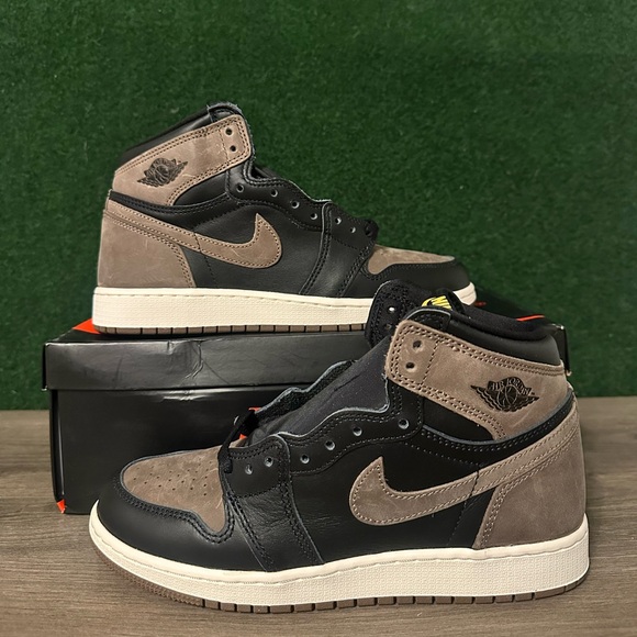 Air Jordan 1 Retro High OG Palomino Black Brown Sneakers DZ5485-020 FD1437-020 - Picture 6 of 10